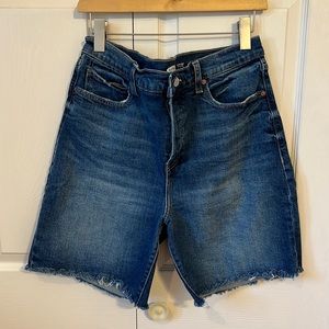 Old Navy Sky Rise Denim Shorts, size 14